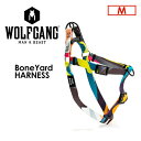 WOLFGANG MAN＆BEAST ウルフギャング 犬 ハーネス 原産国 USA メール便対応可●BoneYard HARNESS サイズ(M)