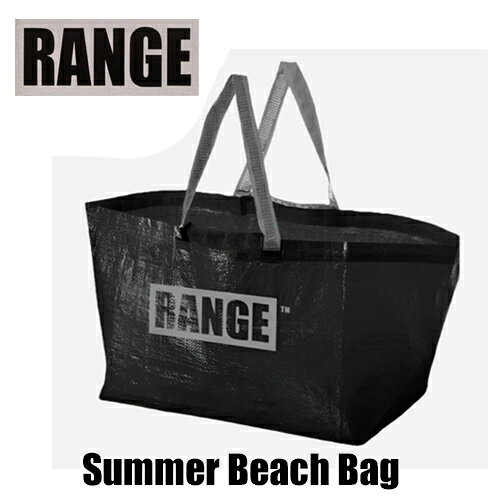 RANGE レンジ サーフィン 簡易バッグ 大判ショッピングバッグ 便利,メール便対応可●SUMMER BEACH BAG サマービーチバッグ