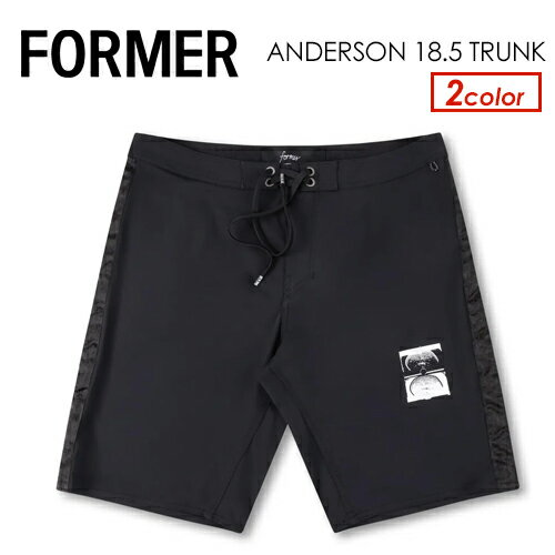 FORMER フォーマー クレイグ・アンダーソン デーン・レイノルズ ボードショーツ サーフトランクス 水着 メール便対応可●ANDERSON 18.5 TRUNK FBO-25201 FORMER フォーマー クレイグ・アンダーソン デーン・レイノルズ ボードショーツ サーフトランクス 水着 メール便対応可●ANDERSON 18.5 TRUNK FBO-25201