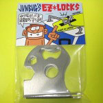盗難防止 防犯 セキュリティー メール便対応可●EZ Locks イージーロックス　※鍵・ワイヤーは別売