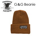 あす楽 FREEDOM ARTISTS フリーダムアーティスト ビーニー ニット CAP 14fa,sale メール便対応可●G＆G Beanie ＃3051