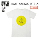 楽天SURFER　楽天市場店あす楽 INSTED WE SMILE インステッドウィスマイル Tシャツ LukeStedman ルーク・ステッドマン●Smily Face IWST15151A