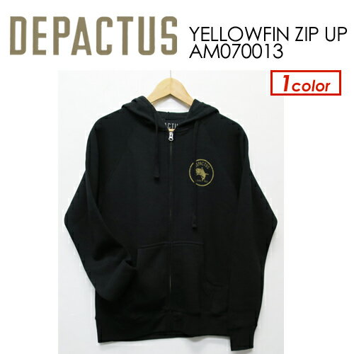 DEPACTUS ディパクタス ZIPパーカー スウエット●YELLOWFIN ZIP UP AM070013