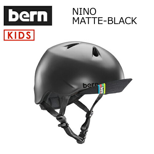 ̵  bern С Ҷ إå ܡ Υܡ ž ѥեåȡNINO MATTE-BLACK VISOR VJBMBKV