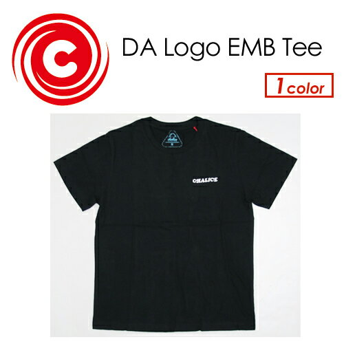 あす楽 CHALICE チャリス Tシャツ 半袖●DA Logo EMB Tee CH-1701-002