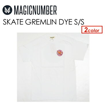 あす楽 Magic Number マジックナンバー グレムリン Jim Philips Tシャツ 半袖●SKATE GREMLIN DYE S/S TEE 17HS-1005