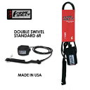 あす楽 送料無料 Crow Haley クロウ ハーレー リーシュコード パワーコード レギュラー●Double Swivel Standard 6ft