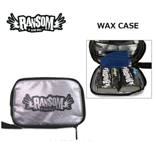 RANSOM.ランソン ワックス コーム 保冷剤●RANSOM WAX CASE ワックスケース