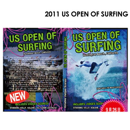 サーフィンDVD ショート メール便対応可●2011 THE US OPEN OF SURFING