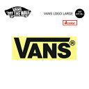 VANS バンズ ステッカー メール便対応可●VANS ステッカー LOGO-LARGE