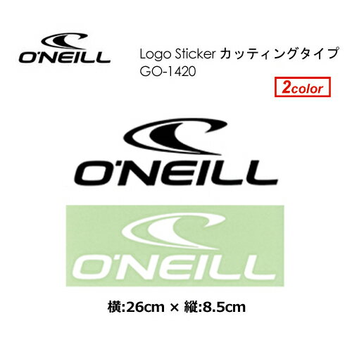 O'neill Ij[ XebJ[ [֑Ή O'neill Logo Sticker JbeBO^Cv 26cm GO-1420