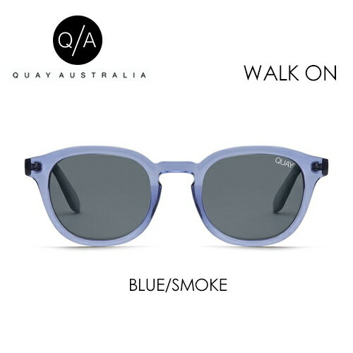 あす楽 送料無料 QUAY AUSTRALIA キー オーストラリア サングラス アイウェアー●WALK ON BLUE/SMOKE