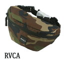 移転セール!在庫限り!RVCA/ルカ ルーカ RVCA WAIST PACK 2 WCM 鞄 ウエストバッグ かばん ミニバッグ [返品、交換及びキャンセル不可...