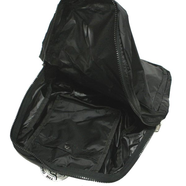 値下げしました！SANTA CRUZ/サンタクルズ SCREAMING HAND PACKABLE BACKPACK BAGS BLACK パッカブル バックパック エコバッグ 折りたたみバッグ