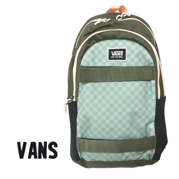 値下げしました！VANS/バンズ ヴァンズ STRAND SKATEPACK BLUE SURF 鞄 リュック バックパック 男女兼用 VN0A47RGZXJ [返品、交換及びキャンセル不可]