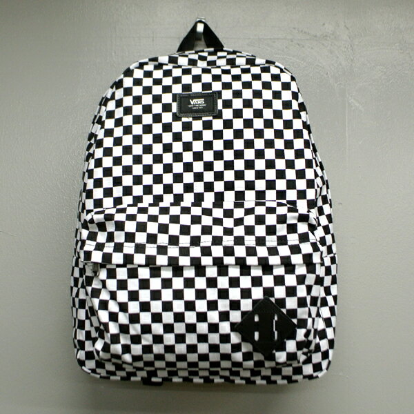 値下げしました！VANS/バンズ ヴァンズ OLD SKOOL 2 BACKPACK CHECKER BLACK/WHITE CHECK 鞄 リュック バックパック チェッカー柄