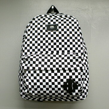 VANS/バンズ ヴァンズ OLD SKOOL 2 BACKPACK CHECKER BLACK/WHITE CHECK 鞄 リュック バックパック チェッカー柄