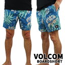 VOLCOM サーフパンツ 海パン POLLY PACK TRUNK 17 AGED INDIGO BOARDSHORTS ボルコム 男性用 サーフパンツ ボードショーツ 水陸両用 サーフトランクス 海水パンツ メンズ 水着 メール便対応 [返品、キャンセル不可]