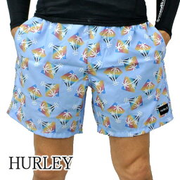 期間限定セール！HURLEY/ハーレー MORRO VOLLEY 17 PSYCHIC BLUE H418 BOARDSHORTS 男性用 サーフパンツ ボードショーツ サーフトランクス 海水パンツ 海パン メンズ 水着[返品、キャンセル不可]8807