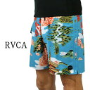 楽天サーフィンワールド楽天市場店値下げしました！RVCA/ルーカ RESTLESS TRUNK BOARDSHORTS HZB 男性用 メンズ サーフパンツ ボードショーツ サーフトランクス 海水パンツ 水着 海パン[返品、キャンセル不可]