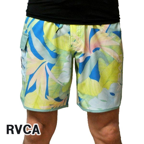 移転セール！在庫限り！RVCA/ルーカ ERASTERN TRUNK 18 BOARDSHORTS MFL 男性用 メンズ サーフパンツ ボードショーツ サーフトランクス 海水パンツ 水着 海パン[返品、キャンセル不可]