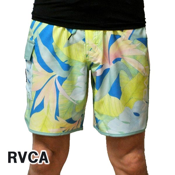 値下げしました！RVCA/ルーカ ERASTERN TRUNK 18 BOARDSHORTS MFL 男性用 メンズ サーフパンツ ボードショーツ サーフトランクス 海水パンツ 水着 海パン