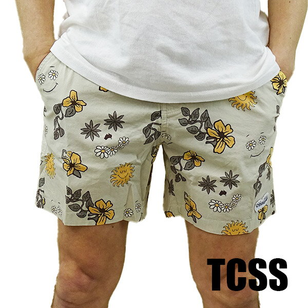 値下げしました！TCSS/The Critical Slide Society DOWN TONEARTH TRUNK BOARDSHORTS AMBER 水陸両用ハイブリッドタイプ_サーフィン男性用水着_海パン/海水パンツ メンズ サーフパンツ ザクリティカルスライドソサイエティ サーフトランクスBS2202