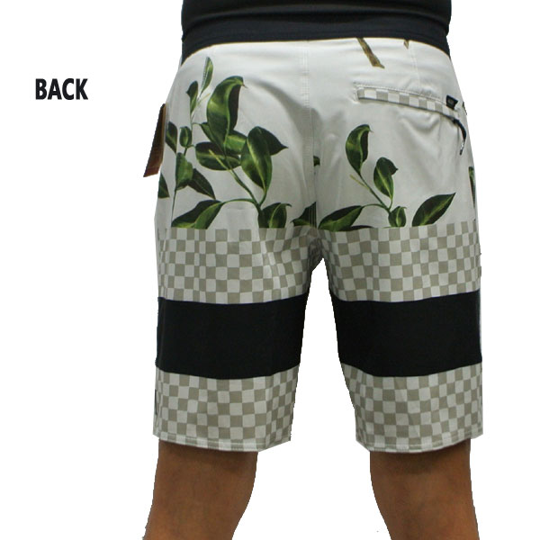 値下げしました！VANS/バンズ ERA BOARDSHORTS 19 RUBBER CO FLORAL WHITE 男性用 サーフパンツ ボードショーツ サーフトランクス 海水パンツ 海パン メンズ 水着