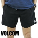 期間限定セール！VOLCOM/ボルコム ヴォルコム LIDO SOLID TRUNK 16 BOARDSHORTS BLACK 男性用 サーフパンツ 水陸両用ハイブリッドタイプ_サーフィン男性用水着_海パン サーフパンツ ザクリティカルスライドソサイエティ サーフトランクス A2522202