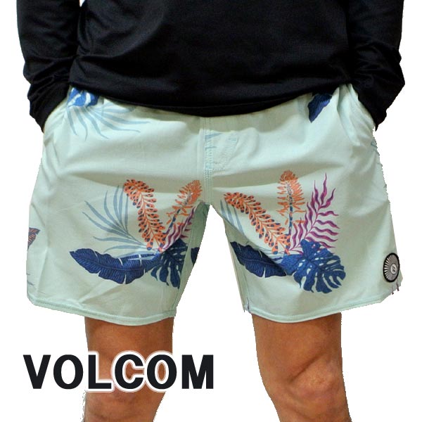 値下げしました！VOLCOM/ボルコム BERMUDA TRUNK 17 BOARDSHORTS RES 男性用 サーフパンツ ボードショーツ メンズ 海水パンツ 水着 海パン MENS 返品 キャンセル不可