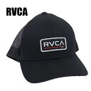 RVCA/ルカ TICKET TRUCKER CAP BBK CAP/キャップ HAT/ハット 帽子 日よけ 