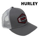 HURLEY/ハーレー 帽子 BRIGHTON TRUCKER DARK GREY CAP/キャップ HAT/ハット 帽子 日よけ 0187 返品 交換及びキャンセル不可