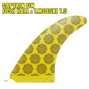 CAPTAIN FIN/キャプテンフィン JOSH HALL x T.MOESKI 7.5 YELLOW ジョッシュホール ミッドレングス/ロングボード/シングルフィン/ボックスフィン/センターフィン/サーフボード用フィン 返品 交換及びキャンセル不可