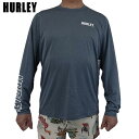 値下げしました！HURLEY/ハーレー メンズ長袖ラッシュガード/サーフTシャツ FASTLANE HYBRID UPF SURF SHIRT L/S MONSOON 男性用水着 UVカット SURFSHIRT/RASHGUARD mts0030040クリックポスト対応