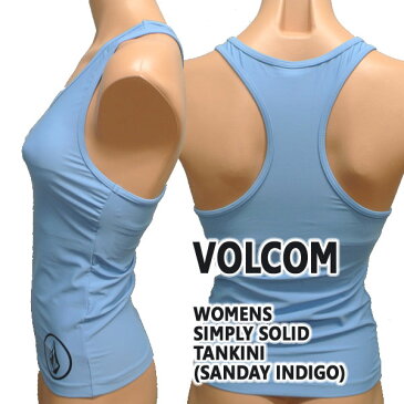 値下げしました！VOLCOM/ボルコム 新作レディース タンクラッシュガード SIMPLY SOLID TANKINI SDL 女性用 LADYS WOMEN 水着 1611700