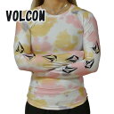 値下げしました！VOLCOM/ボルコム レディース 長袖ラッシュガード TIE DYE FOR L/S RASHGUARD LYCRA MLT 女性用 ラッシュガード LADYS WOMEN サーフィン[返品、交換及びキャンセル不可]