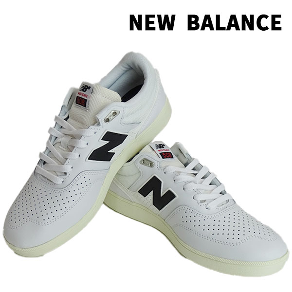 NEW BALANCE/ニューバランス NM508TGS WHITE/BLACK LEATHER/SYNTHETIC NUMERIC スケシュ/スケートボードシューズ 靴 スニーカー 