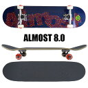 移転セール!在庫限り!ALMOST/オルモスト コンプリートスケートボード/スケボー BIG DOT FP COMPLETE 8.0 BLUE COMPLETE...