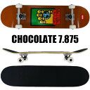 `R[g Rv[gXP[g{[h/XP{[ CHOCOLATE CAPPS WORLDWIDE 7.875 COMPLETE  SKATEBOARDS XP{[ i SK8 [ԕiAyуLZs]