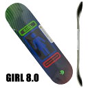 K[ XP[g{[h fbL GIRL 93 TIL GEERING 8.0 DECK XP{[SK8 BREANA GEERING u[i M[O GB4345[ԕiAyуLZs]