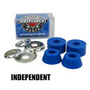 インデペンデント/INDEPENDENT GENUINE PARTS STANDARD CYLINDER CUSHIONS スタンダード シリンダークッション MEDIUM HARD 92A BLUE 2個1セット スケートボード用パーツ スケボーSK8 返品 交換及びキャンセル不可