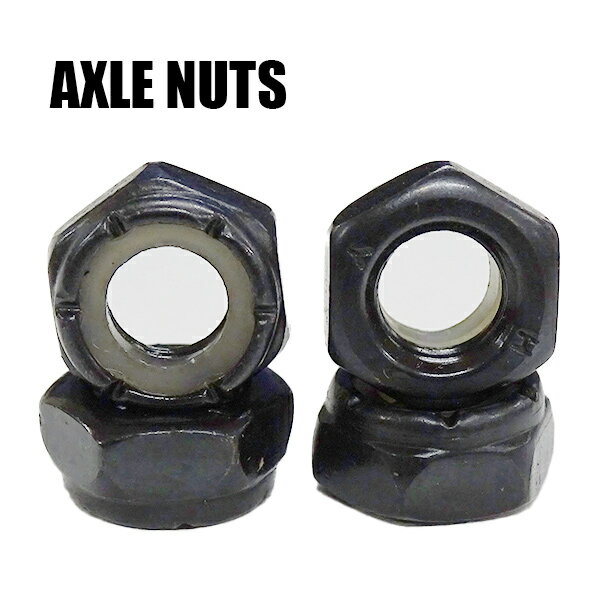 SW AXLE NUTS/アクセルナット BLACK/ブラ