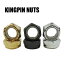 SW KINGPIN NUTS/キングピンナット SILVER/GOLD/BLACK 6個1セット スケートボード用パーツ スケボーSK8 工具別売り 2022[返品、交換及びキャンセル不可]