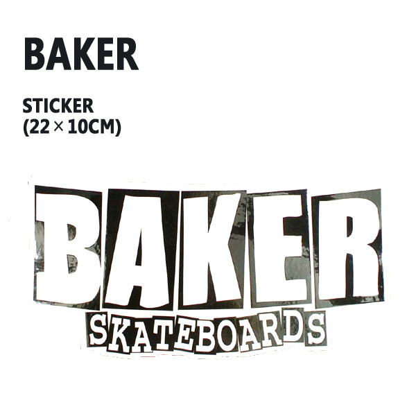 BAKER/ベイカー BAKER LOGO XL STICKER/ステ