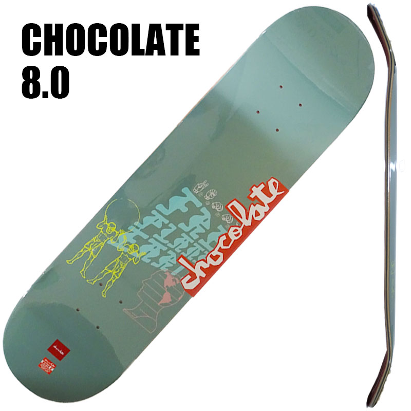 祳졼 ȥܡ ǥå CHOCOLATE ANDERSON FREE PLANET EARTH 8.0 DECK ܡSK8 CB4449[ʡ򴹵ڤӥ󥻥Բ]