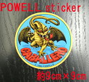 POWELL PERALTA/pEGy^ CABALLERO ORIGINAL STICKER/XebJ[ V[ XP{[