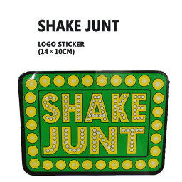 SHAKE JUNT/シェイクジャント LOGO STICKER/ステッカー シール スケボー 14cm