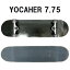 ͲޤYOCAHER ץ꡼ȥȥܡ/ܡ BLANK COMPLETE SKATEBOARD NATURAL BLACK 7.75 ܡ  SK8