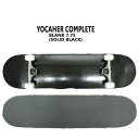 ԌZ[IYOCAHER Rv[gXP[g{[h/XP{[ BLANK COMPLETE SKATEBOARD SOLID BLACK 7.75 XP{[ i SK8