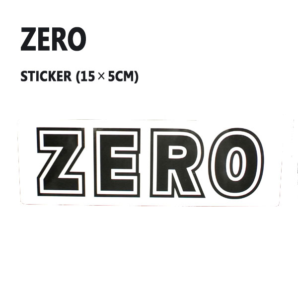 ZERO/ゼロ BOLD STICKER/ステッカー シー